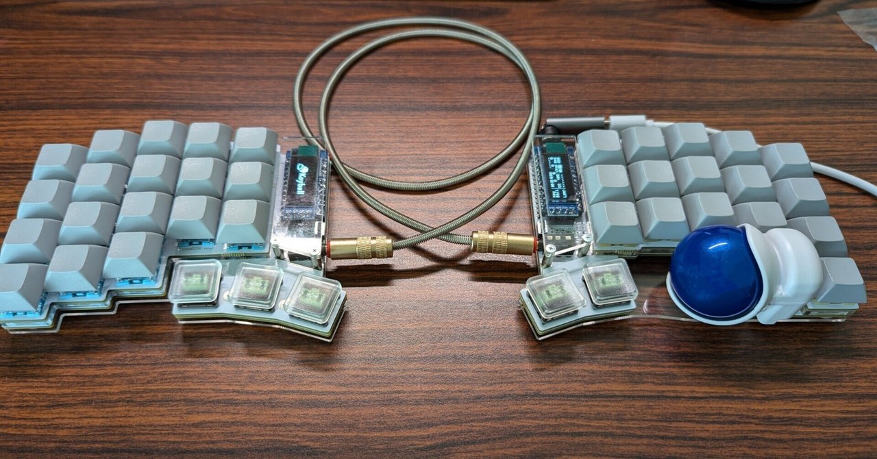 Keyball39 を CherryMX 互換キースイッチのままロープロ風にしてみた