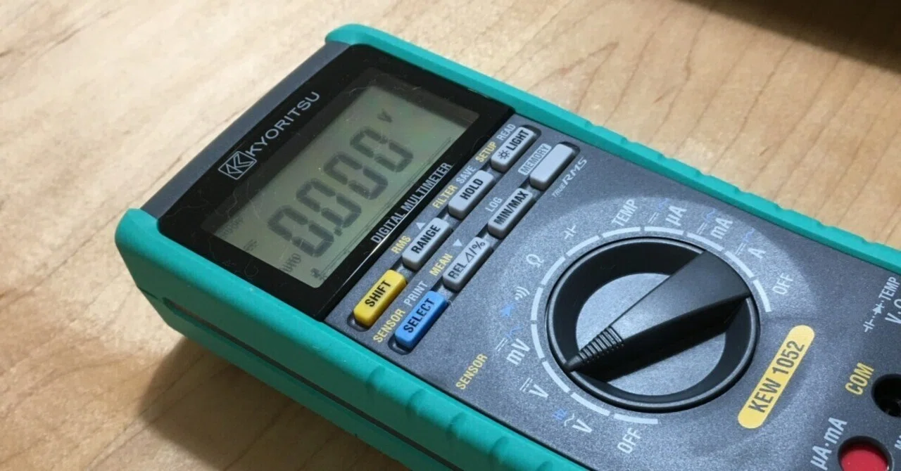 デジタルマルチメーター（その2）：共立電気計器KEW1052｜KAKAKKO（か 