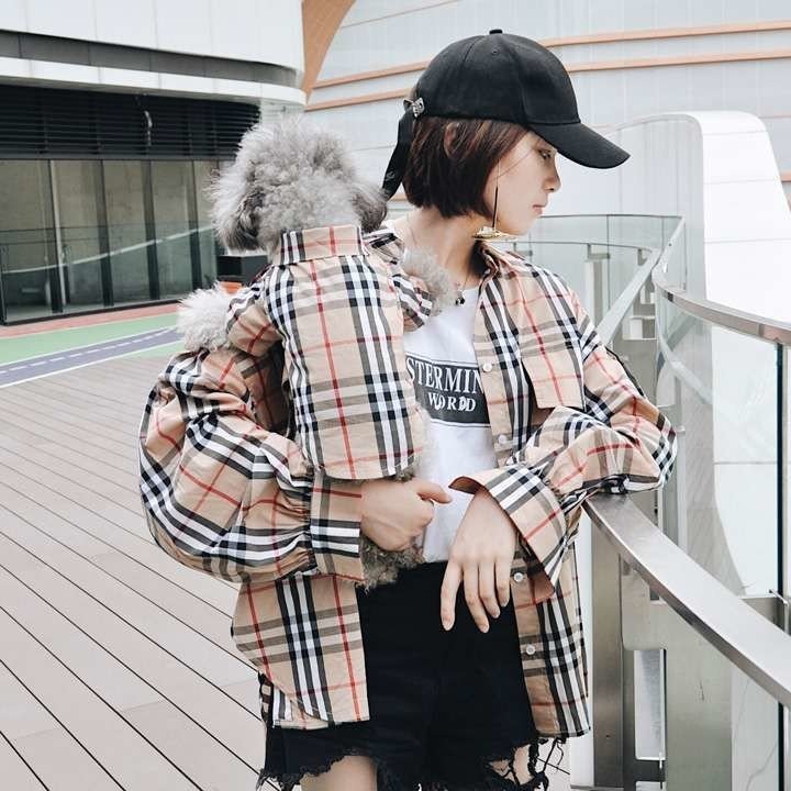 バーバリー ペットと親子服 Aewanstyle Note