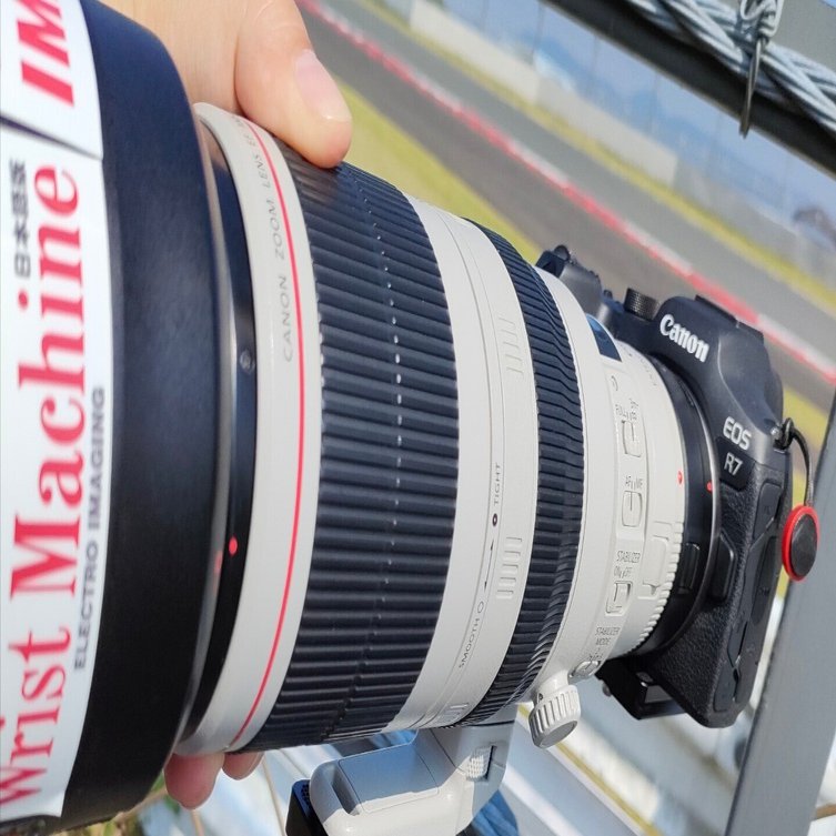 EF100-400mm F4.5-5.6L IS II USM + EOS R7のスゴイ解像力の一例