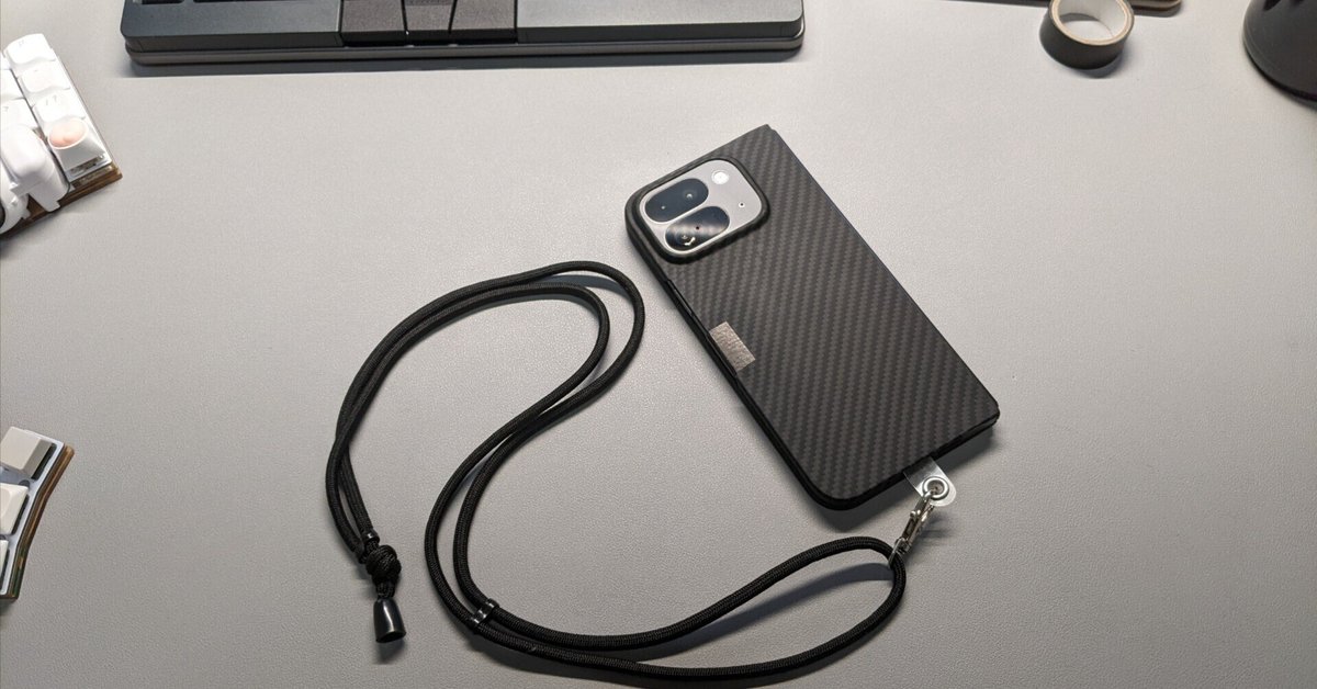 LOOF Pixel 9 Pro Fold用アラミドケースレビュー｜さしみつ
