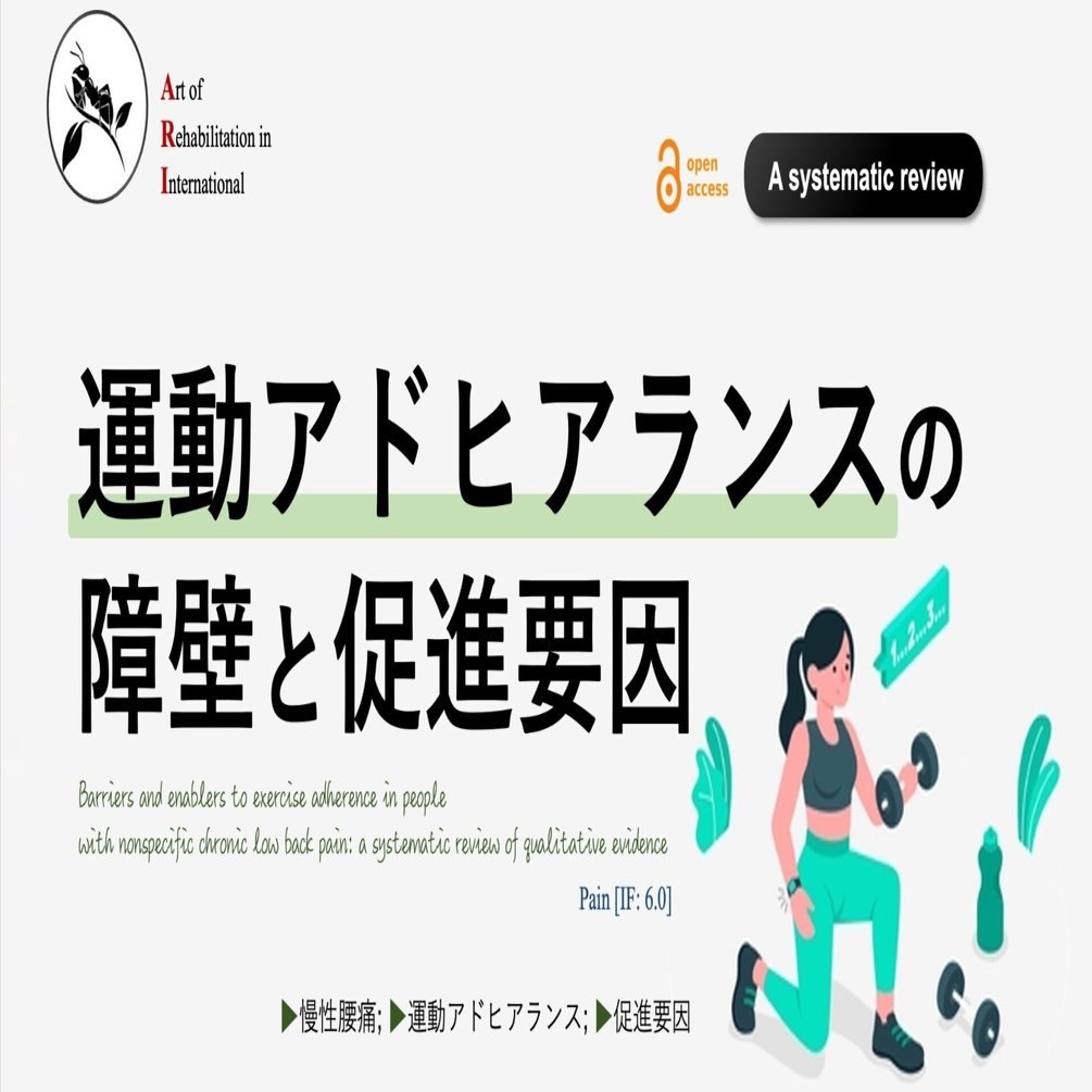 運動アドヒアランスの障壁と促進要因 (慢性腰痛者)｜Super Human
