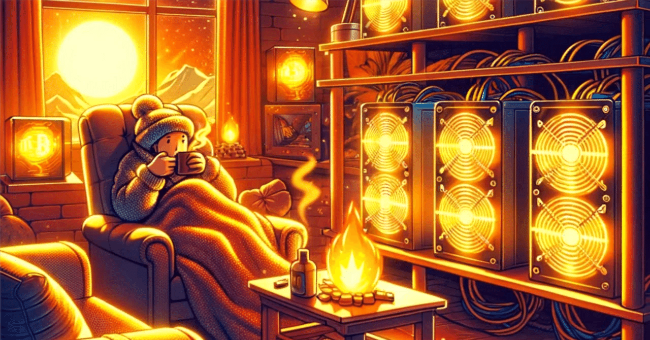 電気代ゼロを目指す！】今年もマイニング暖房の季節がやってきた！【初心者向け】｜nao_py