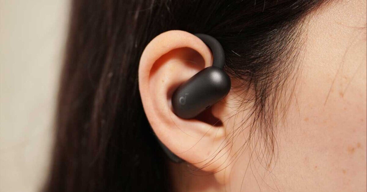【試着のみ】Anker Soundcore AeroFit2 Soundcore AeroFit 2 | つけていることを忘れる、イヤホン体験を