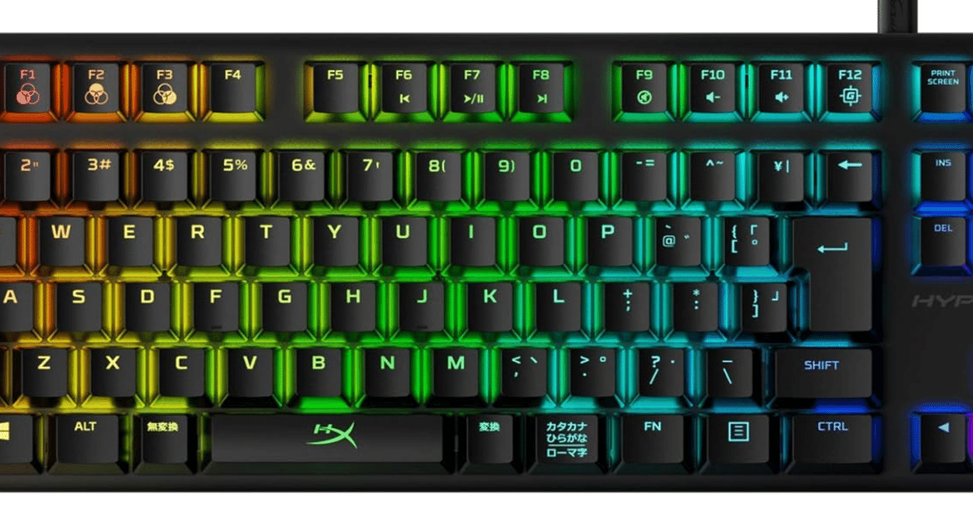 ゲーマー待望！コスパ最強の実力派ゲーミングキーボード HyperX Alloy