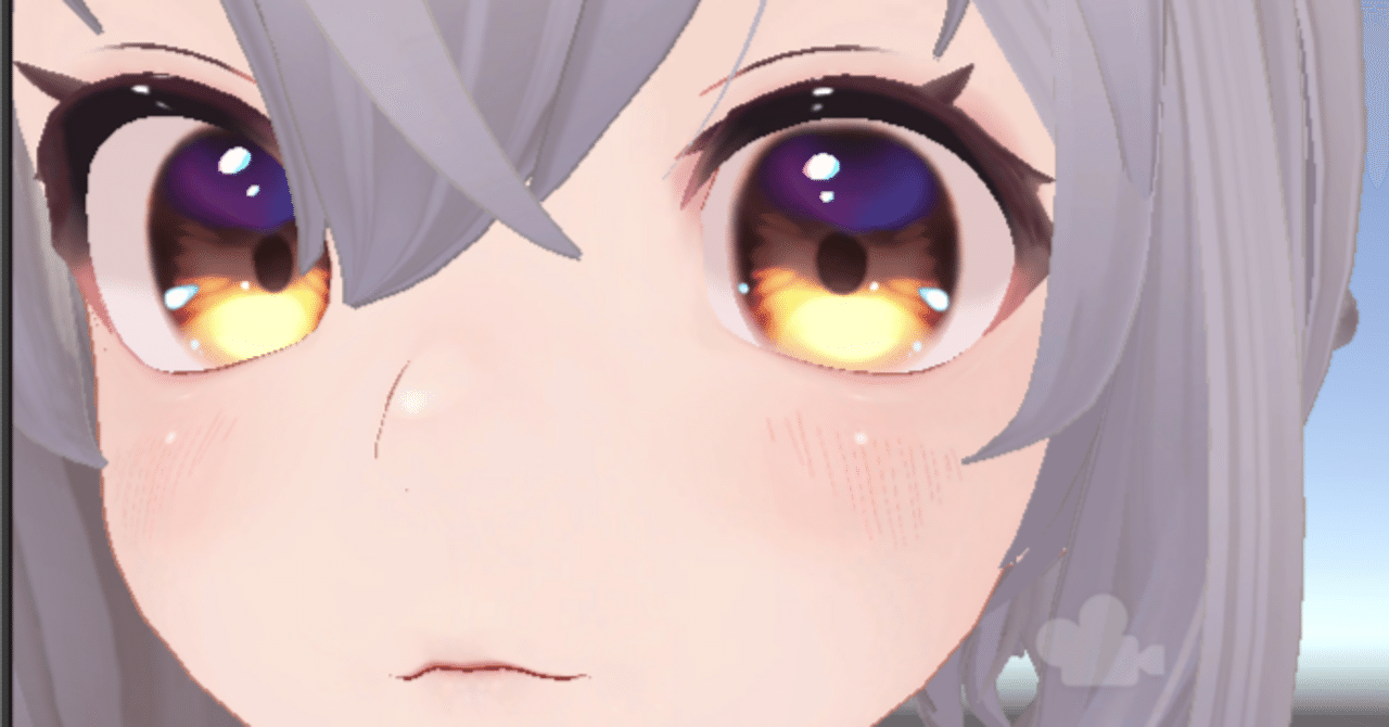 リクエスト❗️　きらめきニャンコ　「瞳はオッドアイ」 vrchat necomaidの瞳テクスチャを変更する｜DoritosDontacos