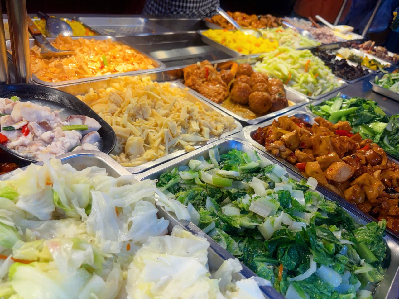 台湾旅行記【京食堂精緻自助餐】中山区 台湾式量り売りビュッフェ #13
