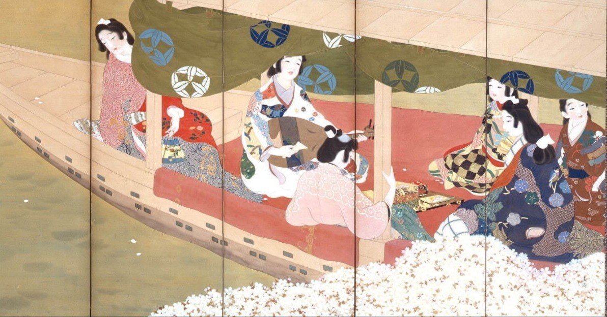 模写/池田輝方/美人画/布袋屋掛軸HG-597 模写/池田輝方/美人画/布袋屋掛軸HG-597