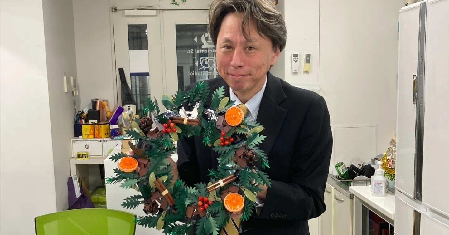 大人レゴ：クリスマスリース｜kotsugilab