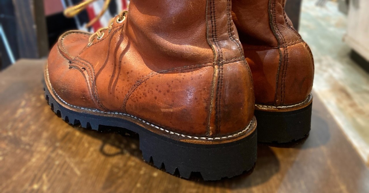 Resole/ソールカスタム】80s後期Red Wing/レッドウィング#875｜CREA