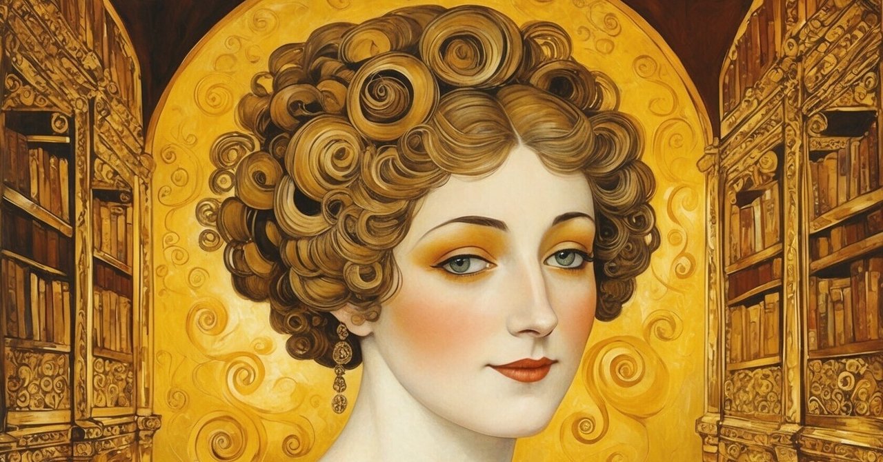 プロンプト公開／クリムト風ポートレート／Leonardo.Ai｜K_Kameno