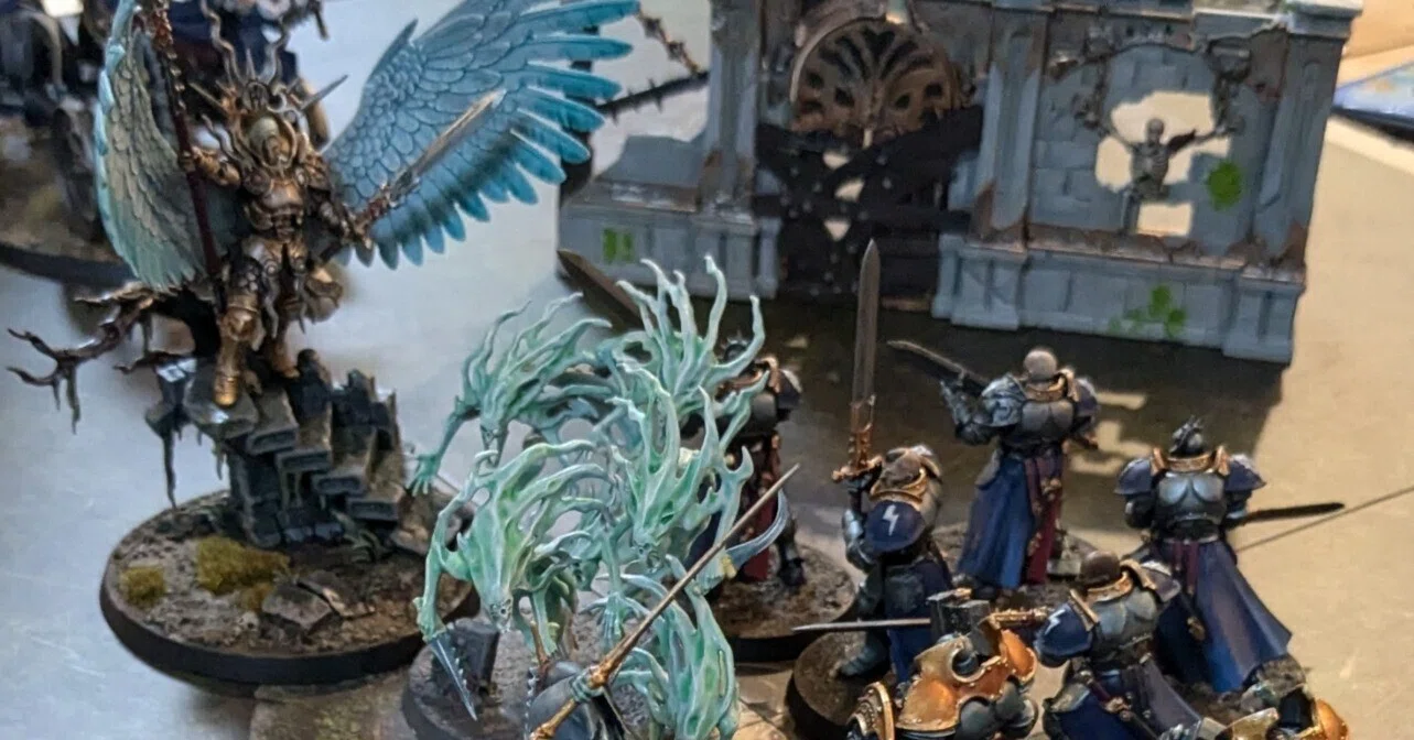 ストームキャスト インドラスタ VS ナイトホーント ウォーハンマー AOS