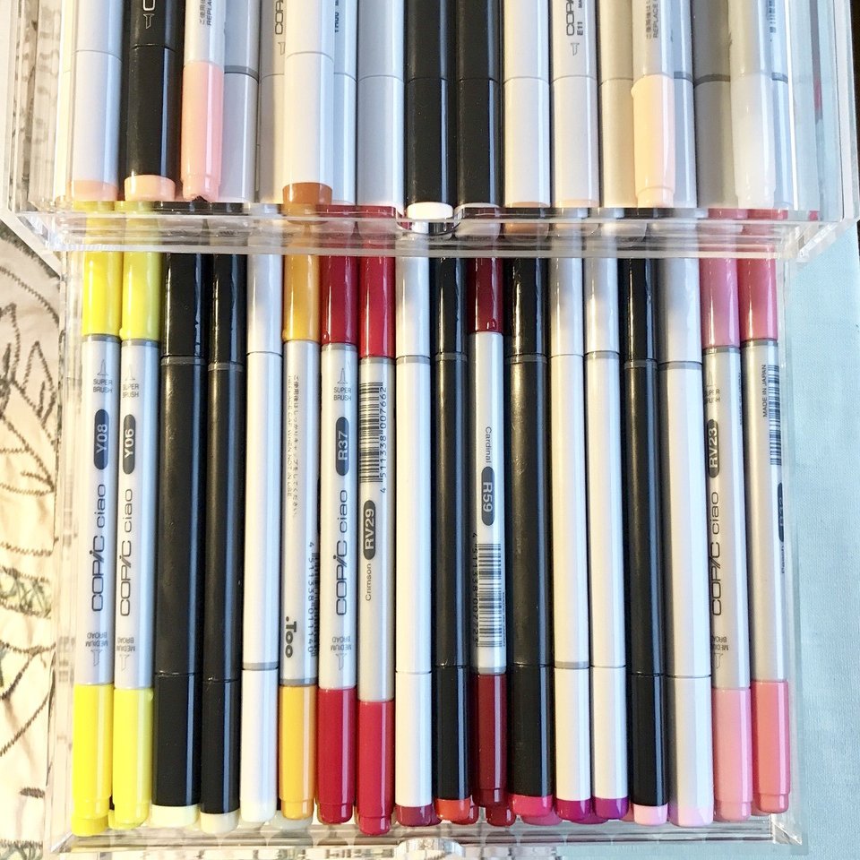 無印良品のアクリルケースはコピック収納に最適｜空乃さゆる