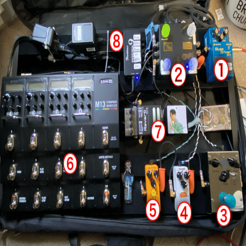 現状のギター周りの機材を紹介するヤツ(24年11月現在｜Akira Yamada