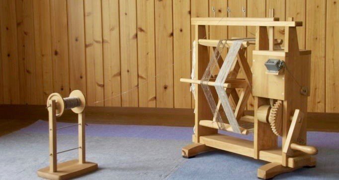 制作過程６ かせ上げと撚り止め Nakobo 織 Note