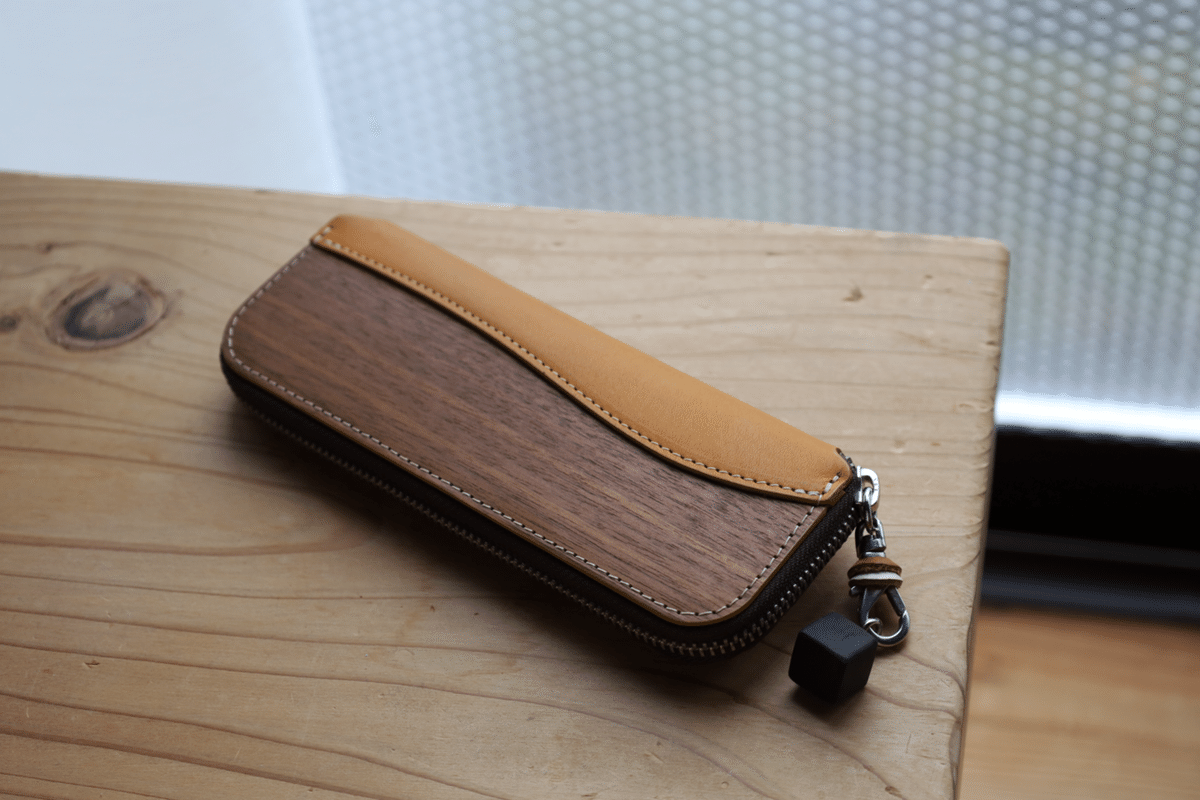 ヴァーコ　リアルウッドペンケース 楽天市場】VARCO REAL WOOD ジップペンケース ペンケース 革
