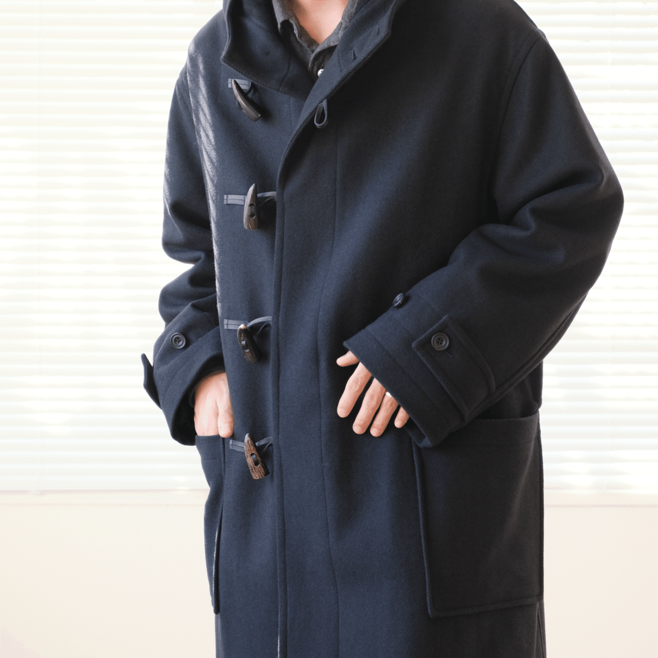 大人ダッフルコート｜水岡