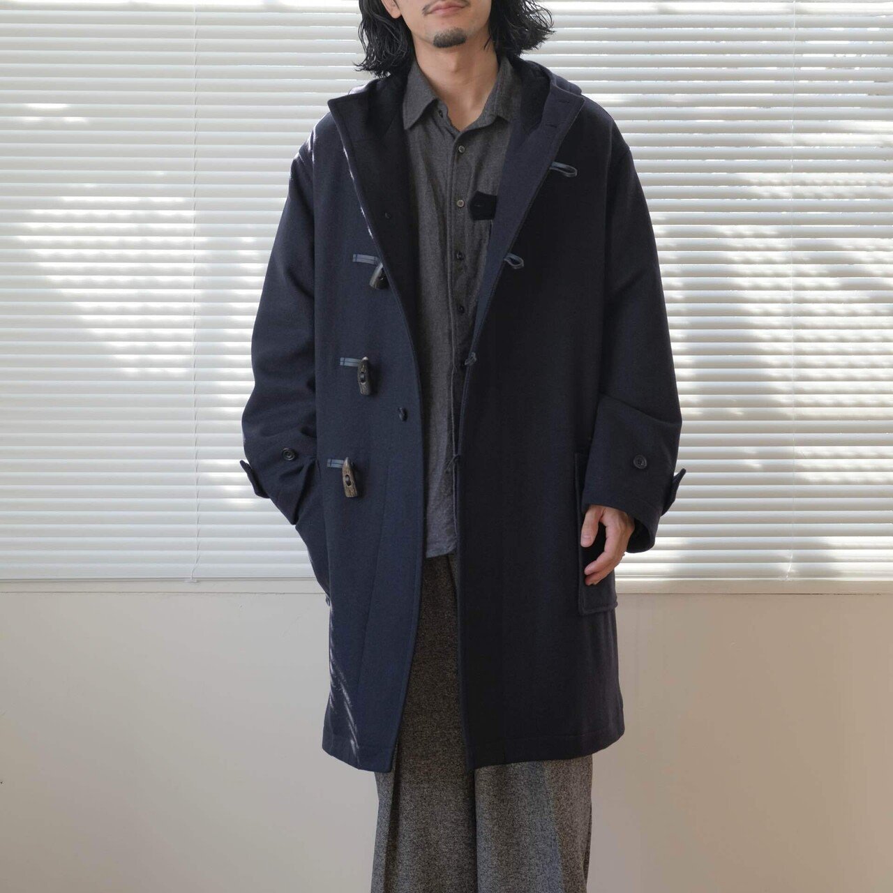 大人ダッフルコート｜水岡