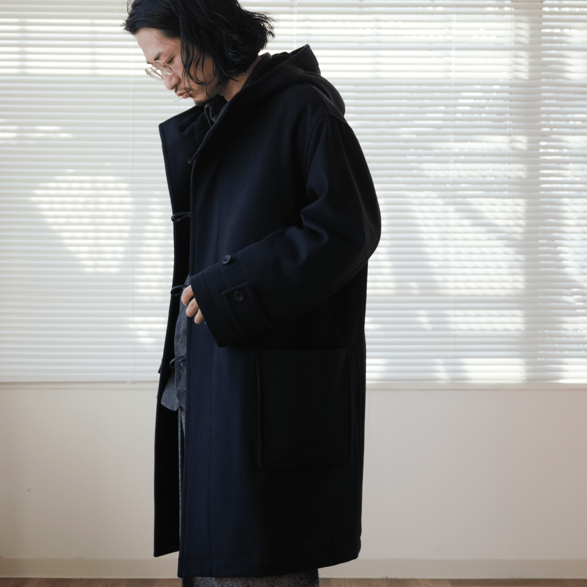 大人ダッフルコート｜水岡