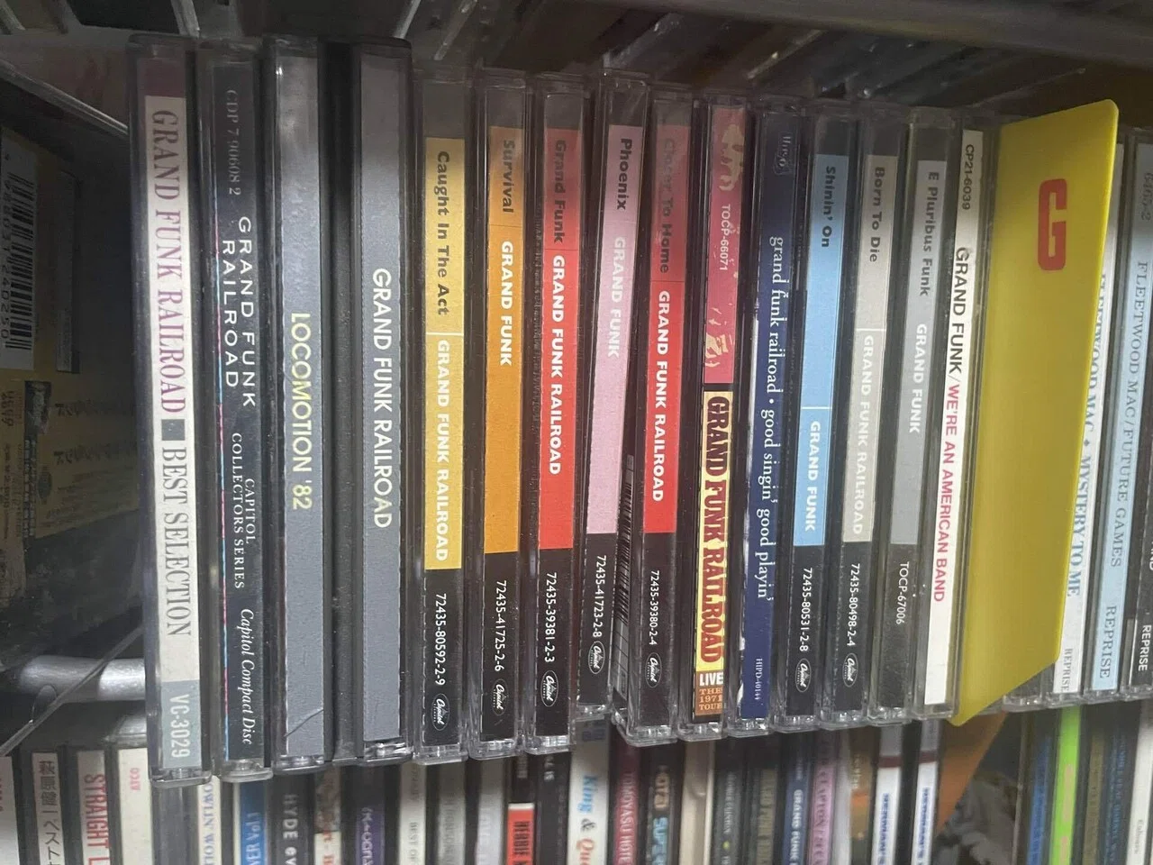 グランドファンクレイルロード　紙ジャケ　8枚 グランド・ファンク・レイルロード紙ジャケットCD6種・ボックスセット
