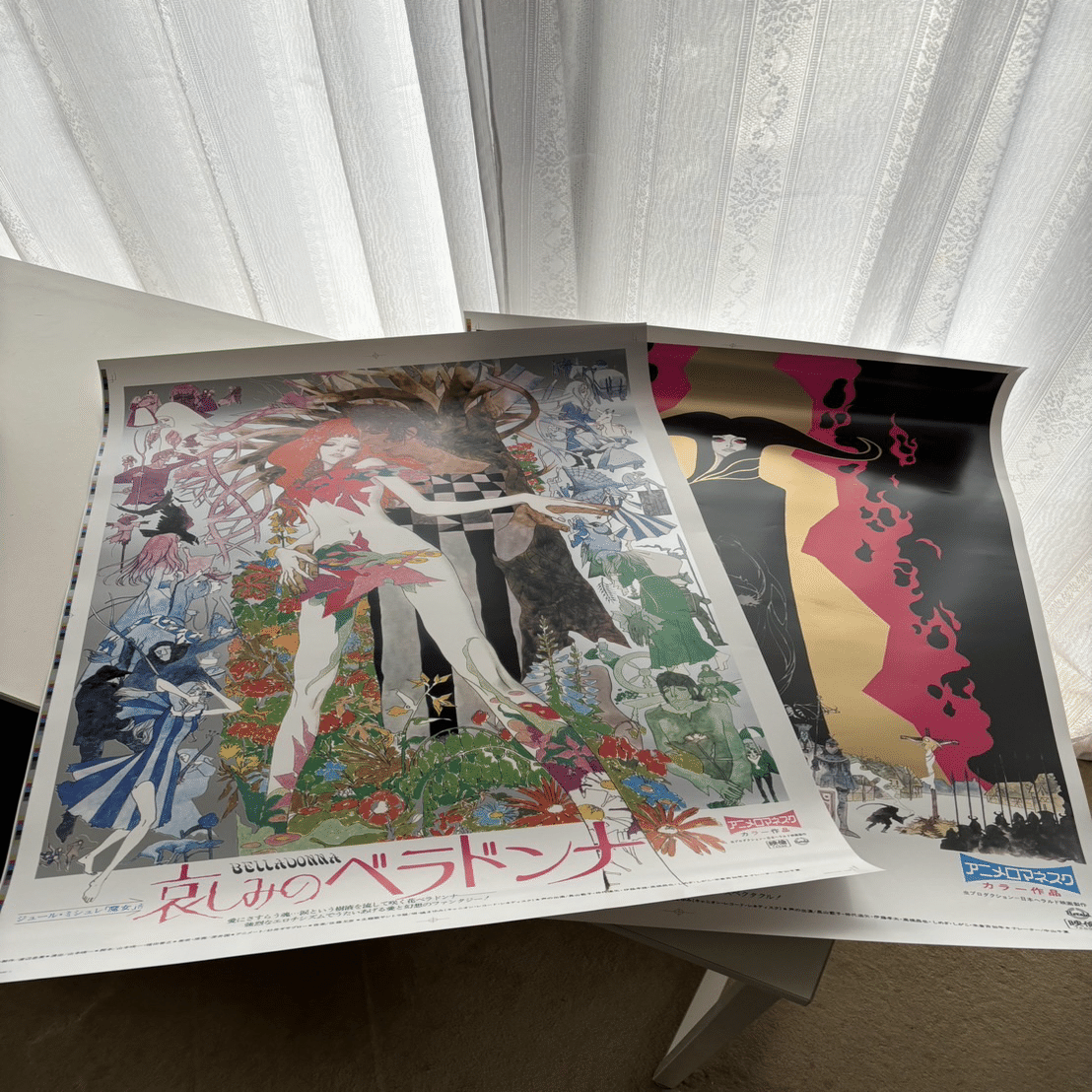 リターン進捗報告】「哀しみのベラドンナB2判復元ポスター」が完成しま