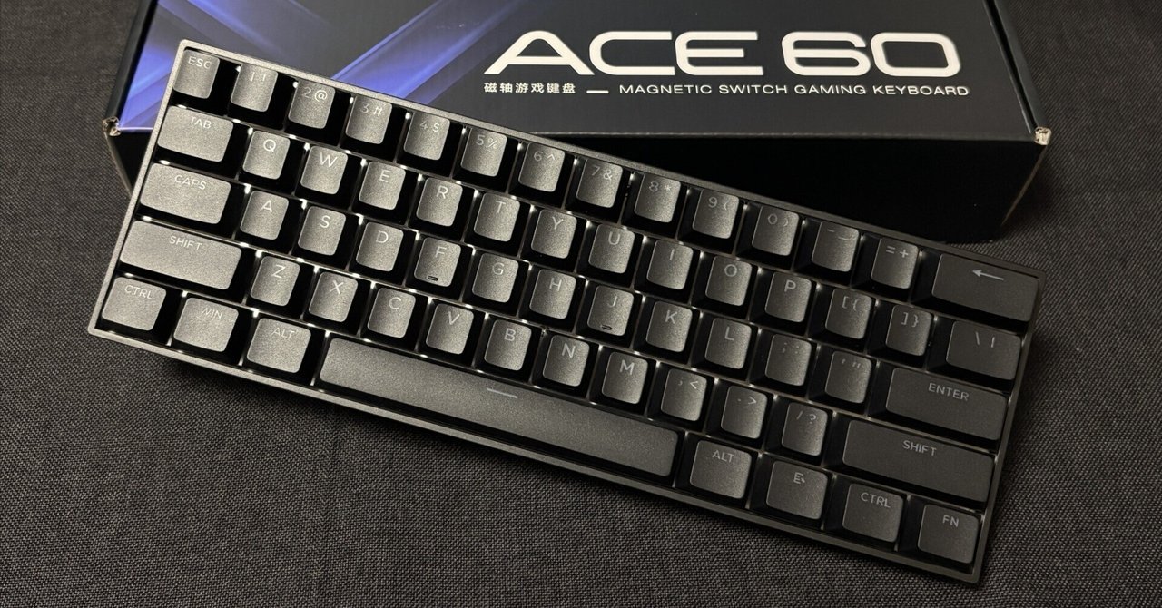 筆者イチオシ】MCHOSE ACE 60 Pro レビュー｜ふぁいもし