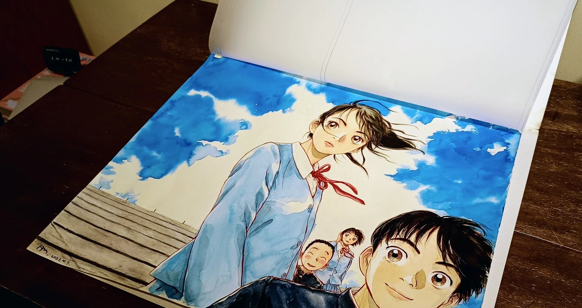 手描き原稿を初公開！選書やBGMにも注目【漫画家・松本剛 35周年原画展