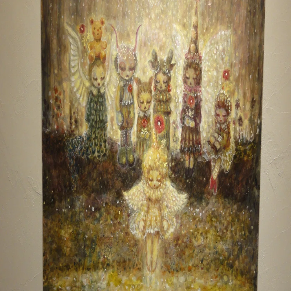 『Gallery光彩　洞』　絵画 ギャラリー三彩洞】 郁個展「AFTER HOURS」を見に行く｜あずさ＠訪問記
