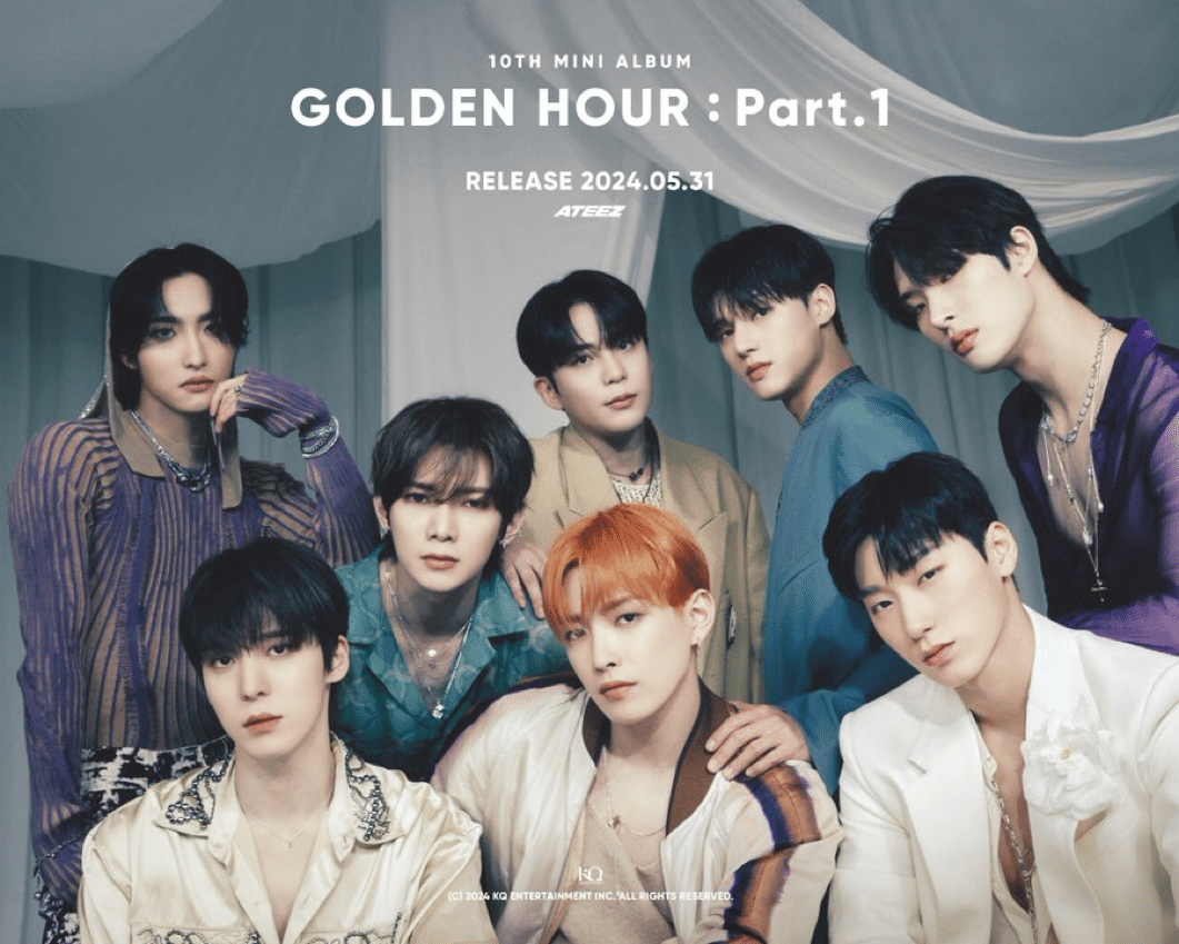 ATEEZ GOLDEN HOUR part2 ラキドロ 這う サン メクス