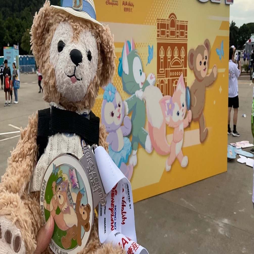 香港レポ】香港ディズニーランドマラソンに挑戦！(ダッフィー&フレンズ
