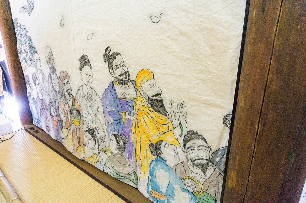 細川護煕 薬師寺慈恩殿障壁画の下図展 Mr Note