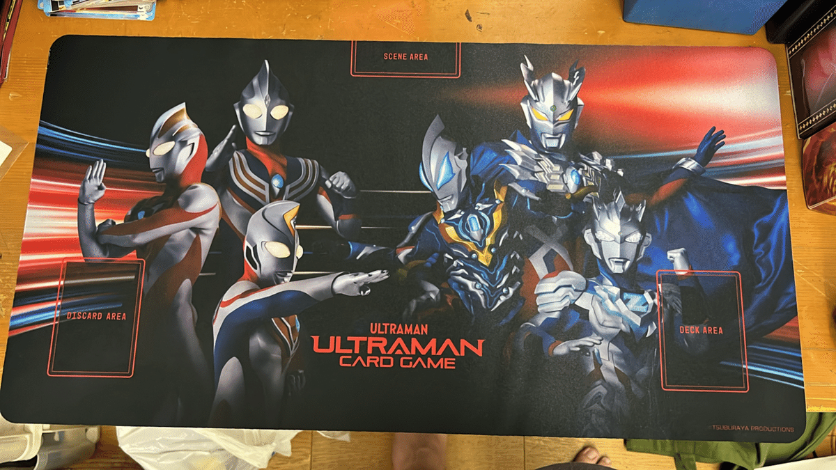 ウルトラマンカードゲームのリリースイベント（大阪）に行ってき