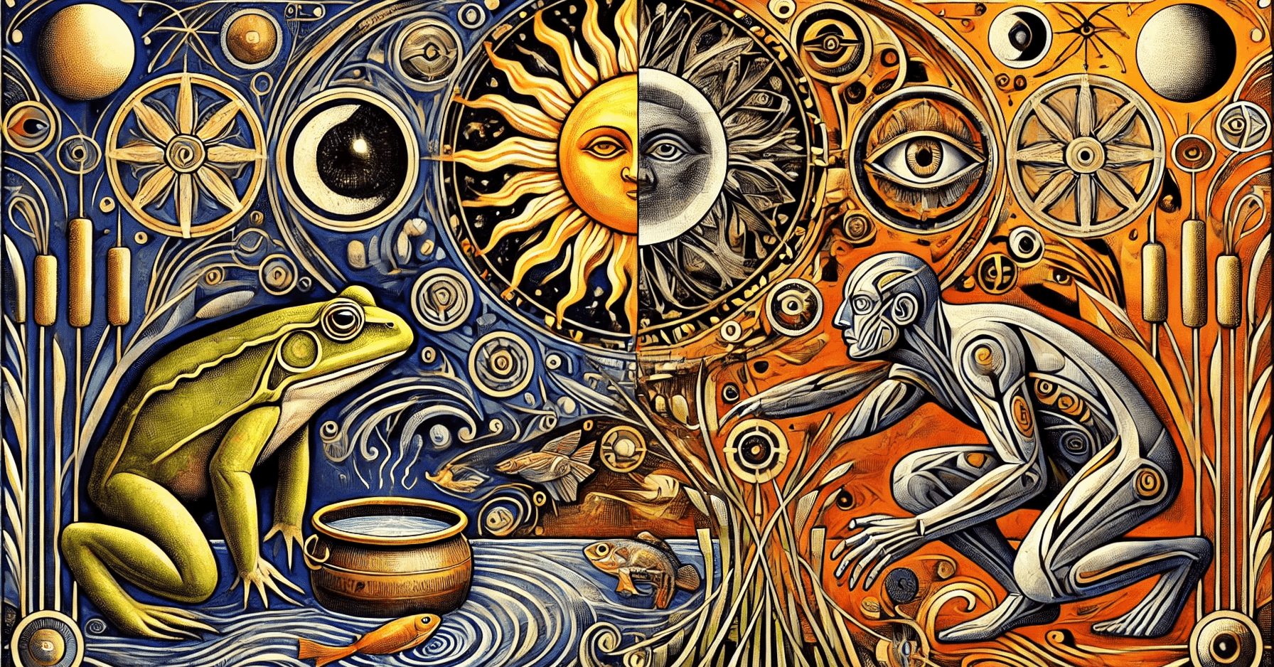 分離と結合のマンダラは2／3／6／4／8極に伸び縮みする -レヴィ