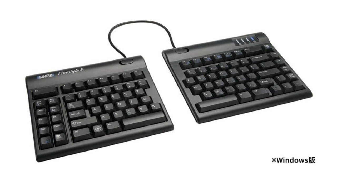 分割キーボード】KINESIS Freestyle2を買った話。｜【ガジェット】Rin