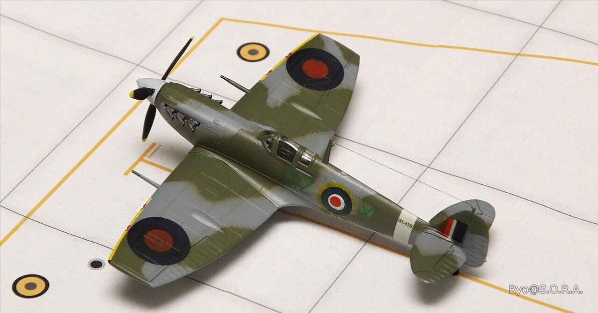 プラモデル製作記 エレール/キコ 1/72 スピットファイア Mk.Vb