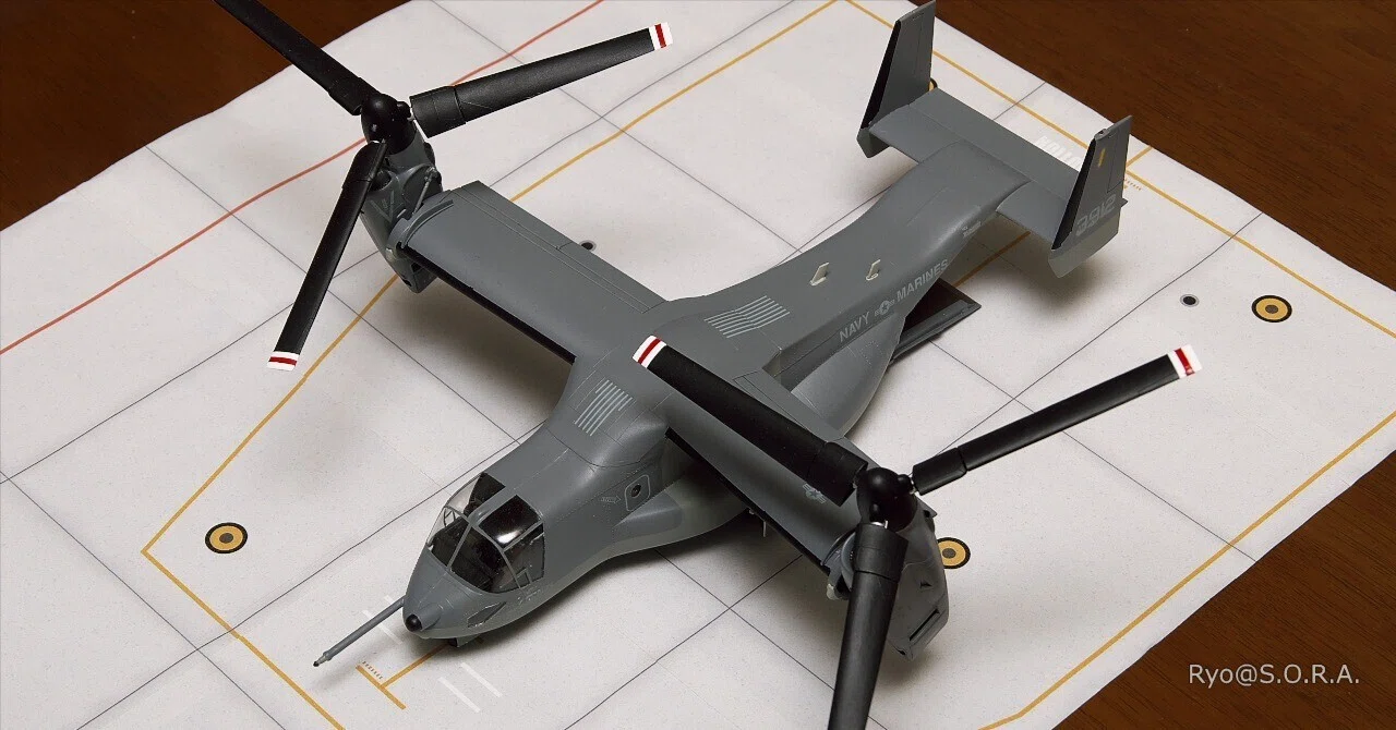 プラモデル製作記 イタレリ 1/72 V-22 オスプレイ｜Ryo@S.O.R.A.
