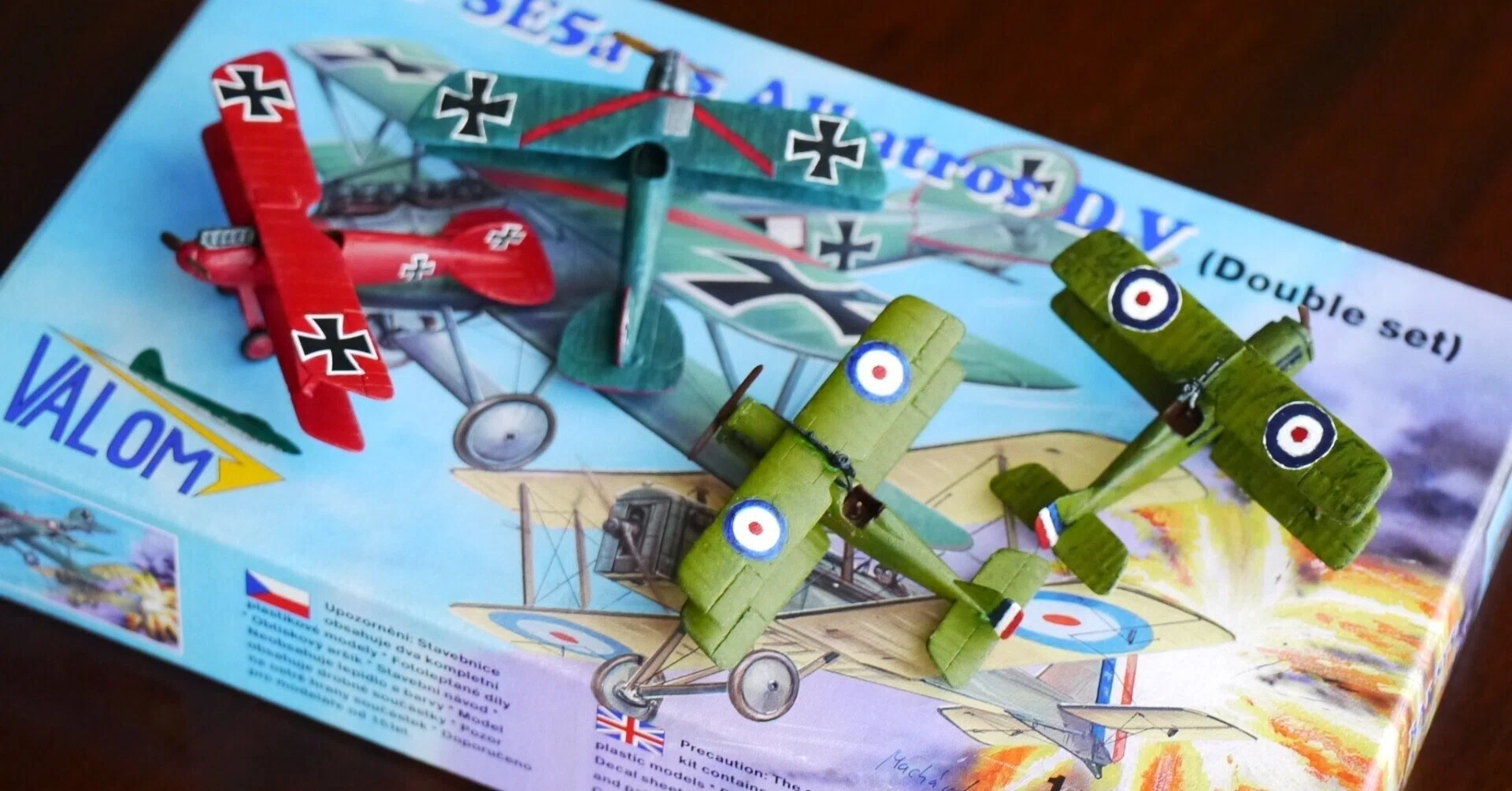 複葉機模型1/144 SE5a 完成｜sion