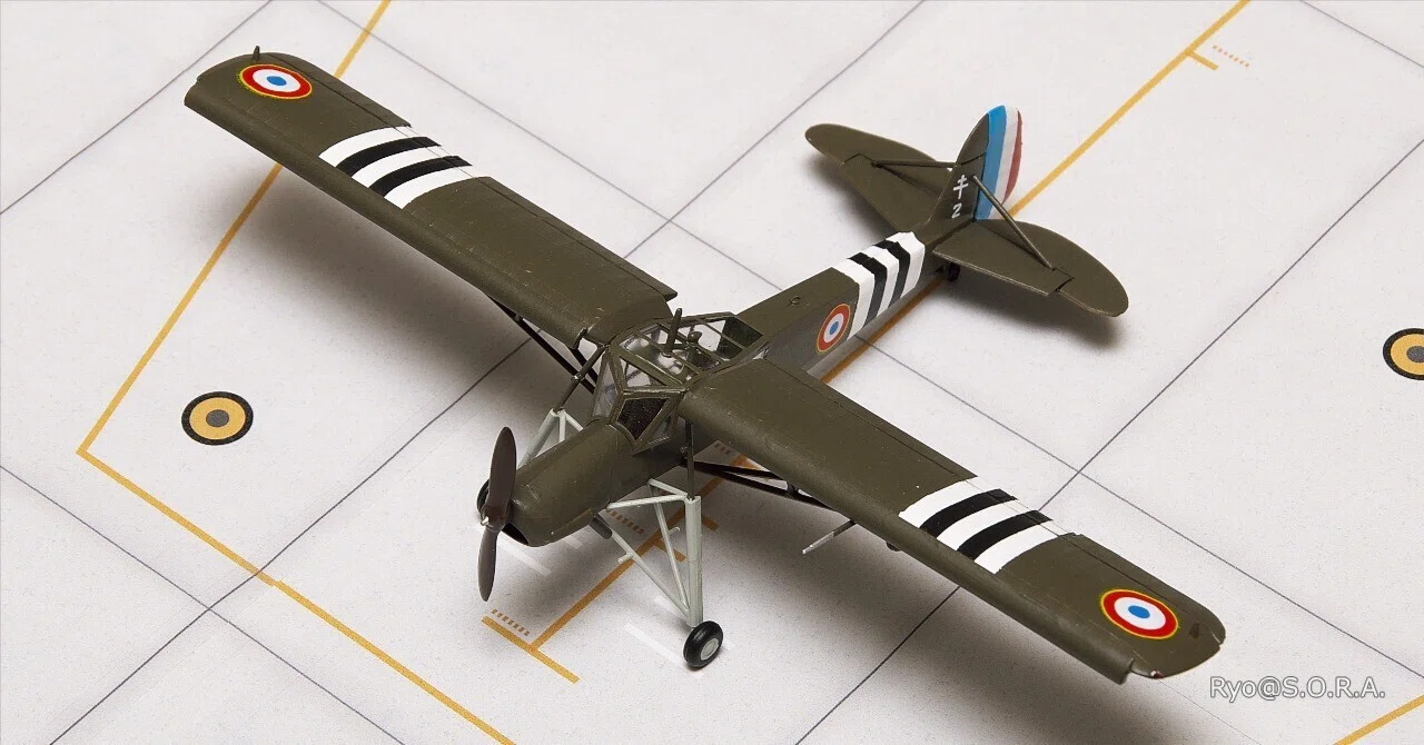 プラモデル製作記 エレール・ハンブロール 1/72 フィーゼラー
