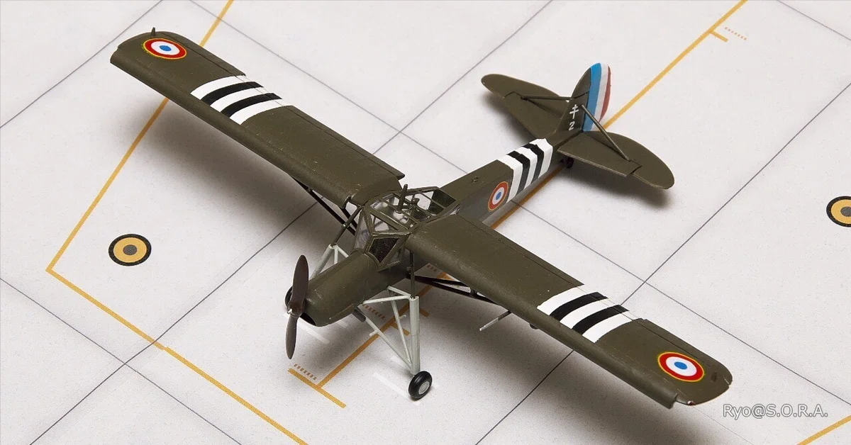 ガレージモデル ソッビース タブロイド 1/72 飛行機 戦闘機 プラモデル プラモデル製作記 エレール・ハンブロール 1/72 フィーゼラー