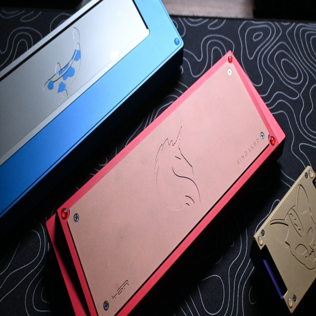 Kalam Unikorn Flamenco Red (自作キーボード) SINGAKBD unikorn R2.2