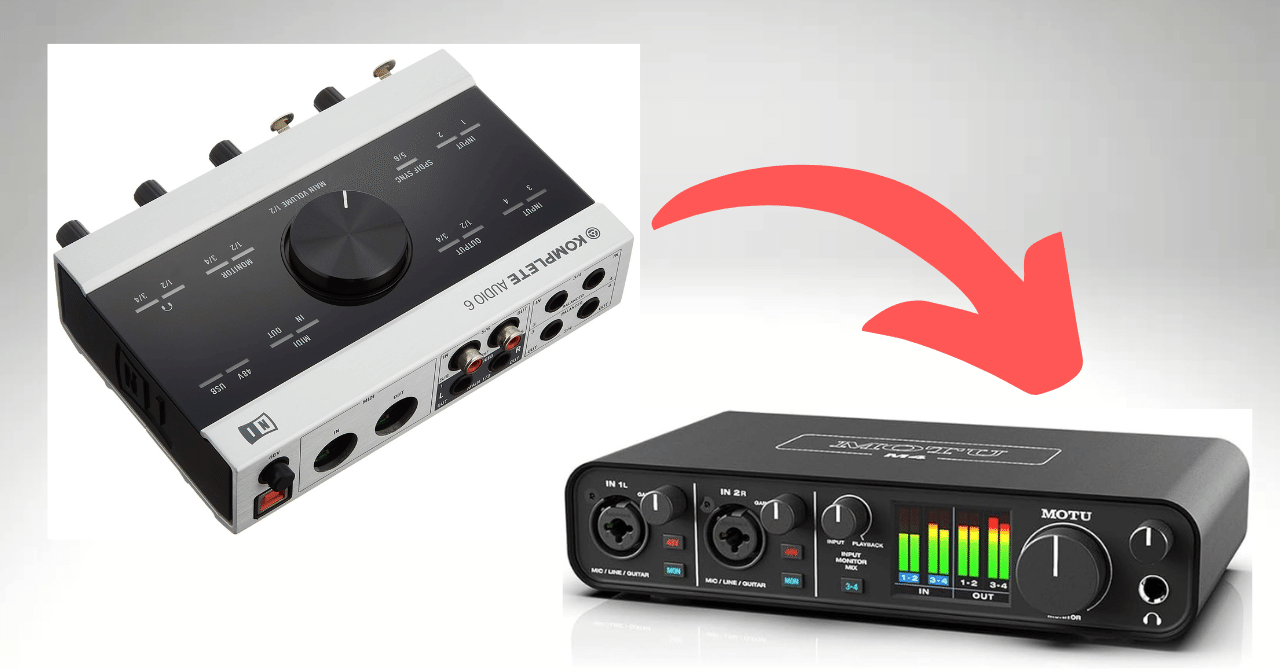 KOMPLETE AUDIO6 オーディオインターフェース　おまけ付き 6年10ヶ月使ったKomplete Audio6の調子が悪くなってきた、そして