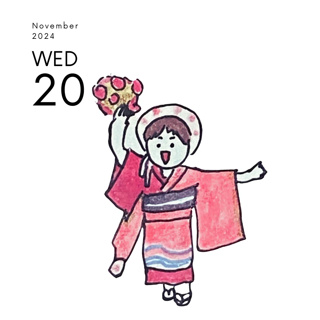 今日のイラストは、 山形県の花笠まつり。 幼稚園通っていた頃、 花笠音頭を踊りました。 笠に、おはながみで花を作って飾ったことを思い出し ...