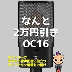 【2万円引き】Austrian Audio OC16のコンデンサーマイクがお買い得