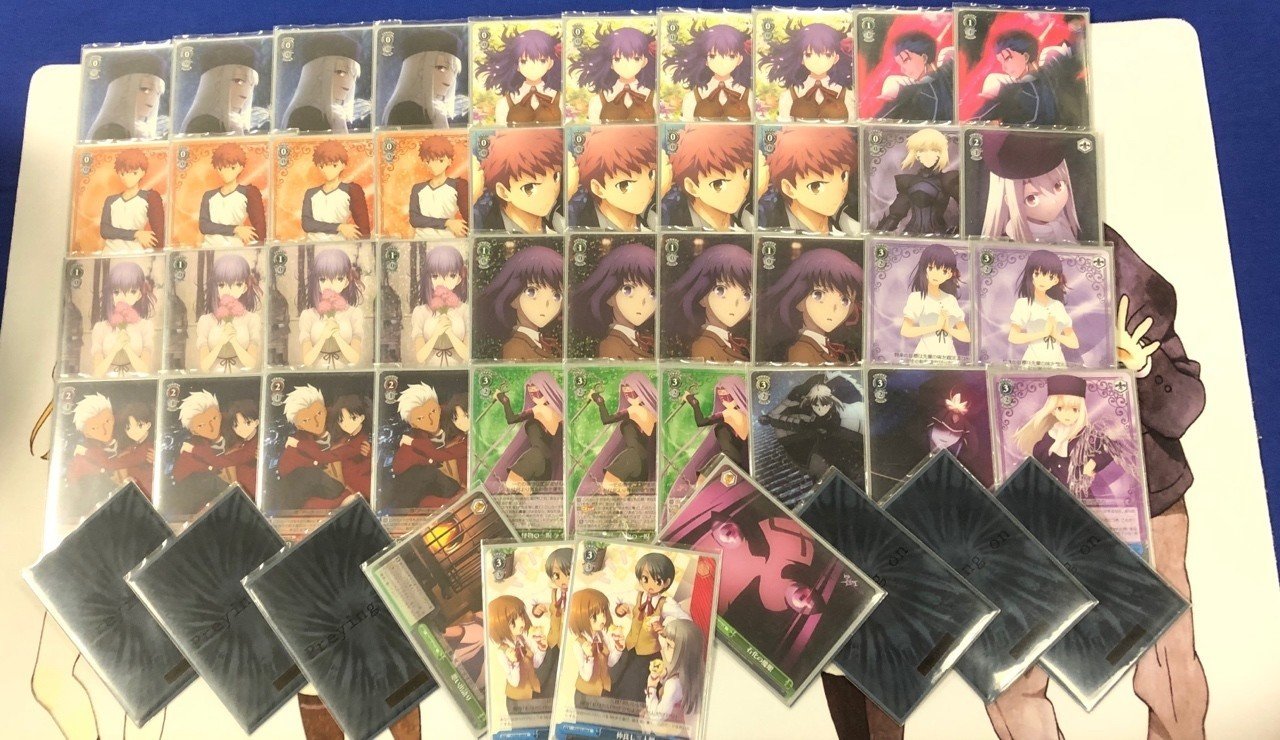 ヴァイスシュヴァルツ Fate 8宝デッキ\u0026調整パーツ - ヴァイス