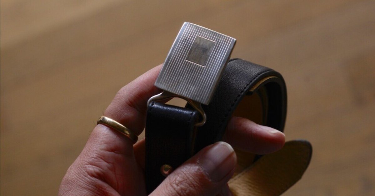 なんか良いベルトないですかね？｜takuro yamashita 