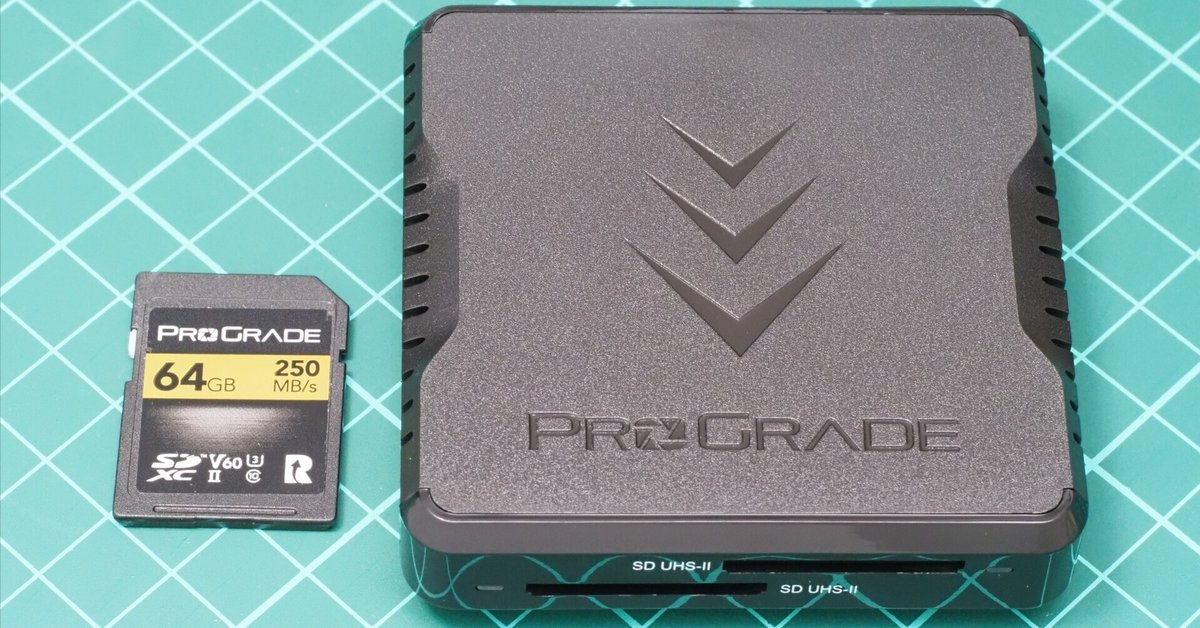 ProGrade Digital CFast/SD UHS-II カードリーダー（Dual-Slot