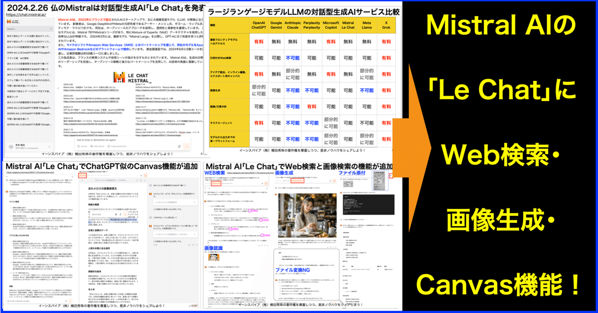 Le chatページ 最新アップデートで超進化！「Le Chat」の全貌を解説。｜AI