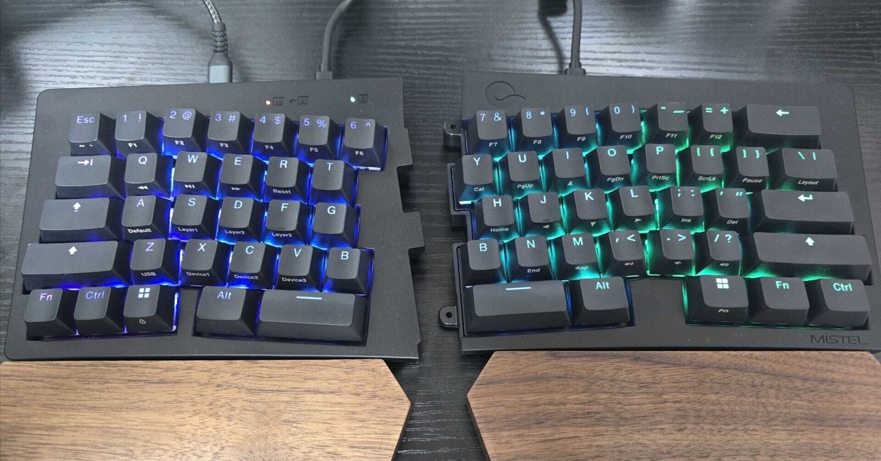 無線分割キーボード】MISTEL MD600A-YUSPBBLTH 無線分割キーボード 無線分割キーボード】MISTEL MD600A-YUSPBBLTH 無線分割キーボード