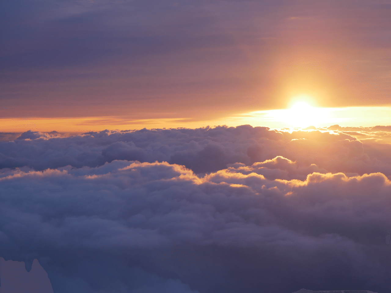 雲海と昇る太陽｜Another Sky