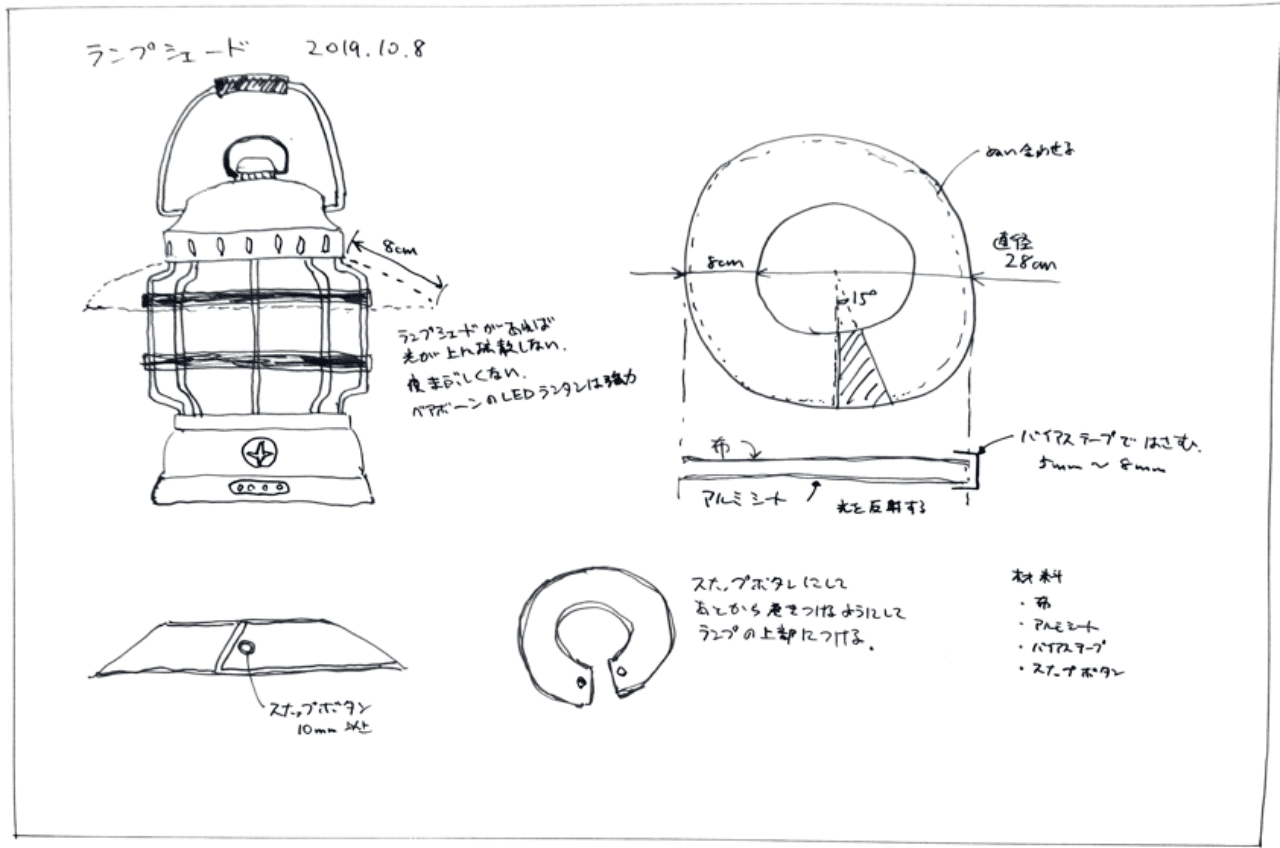 Diy 手作りランプシェード Takao Note